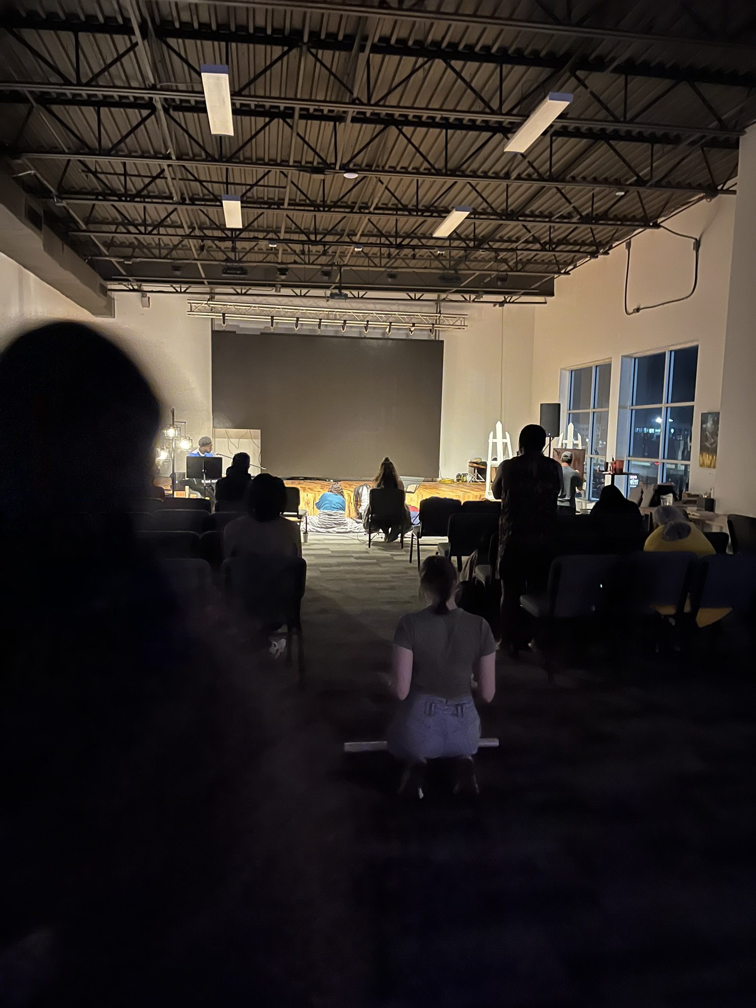 Tectonic 24/7 attendees pray long