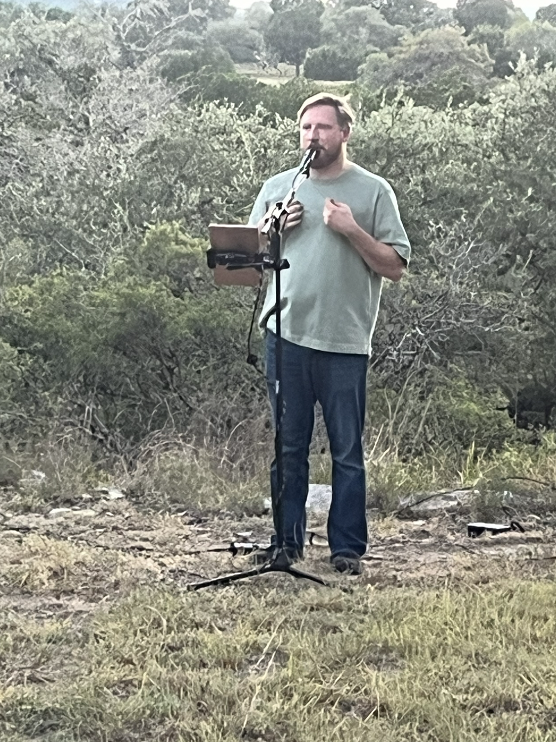 Pastor Zach Young opens our gathering